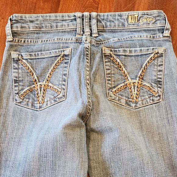 Anthropologie x Kut from the Kloth flare leg jeans size 6 - Picture 3 of 8